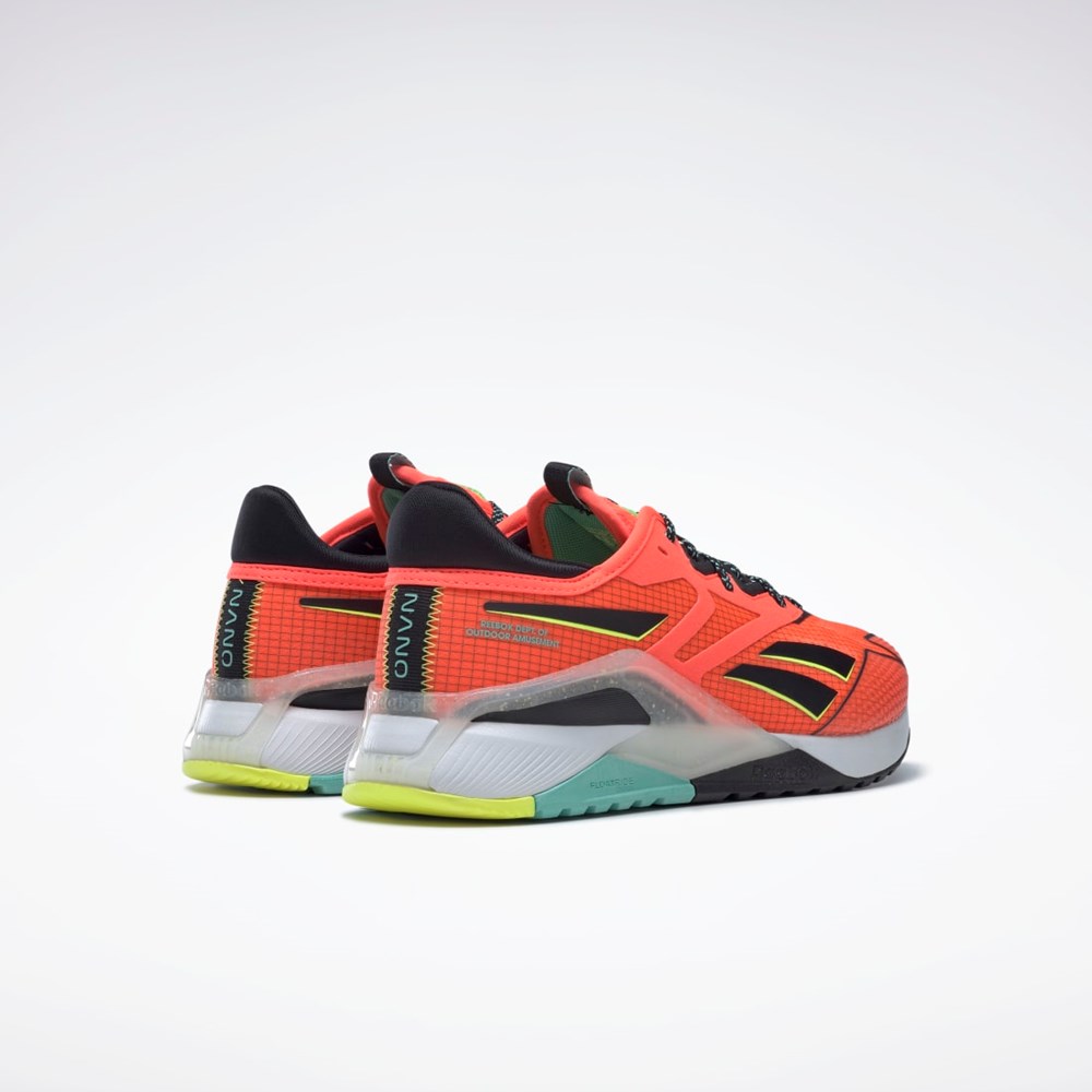 Reebok Nano X2 TR Adventure Tréninková Shoes Oranžové Černé Žluté | IPFYZ2918