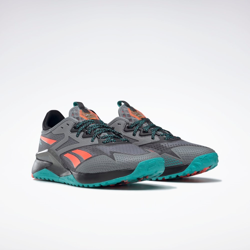 Reebok Nano X2 TR Adventure Tréninková Shoes Šedé Černé | QMEJR1473