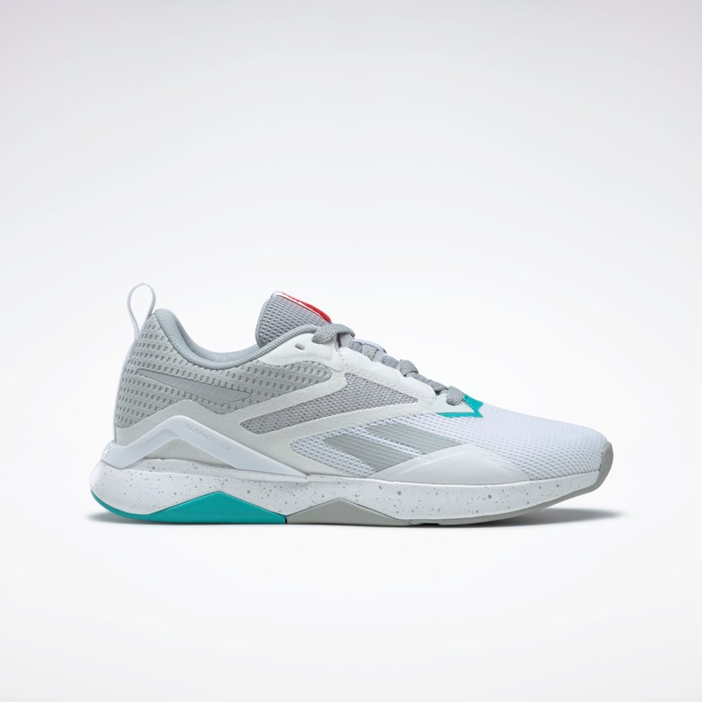 Reebok Nanoflex TR 2.0 Tréninková Shoes Šedé Bílé | RFXSC0397