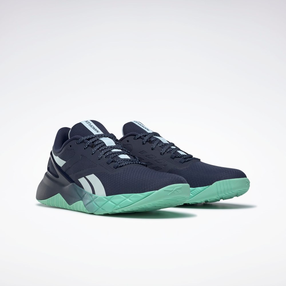 Reebok Nanoflex TR Tréninková Shoes Tmavě Blankyt Mátově Zelená | RQGPH0729