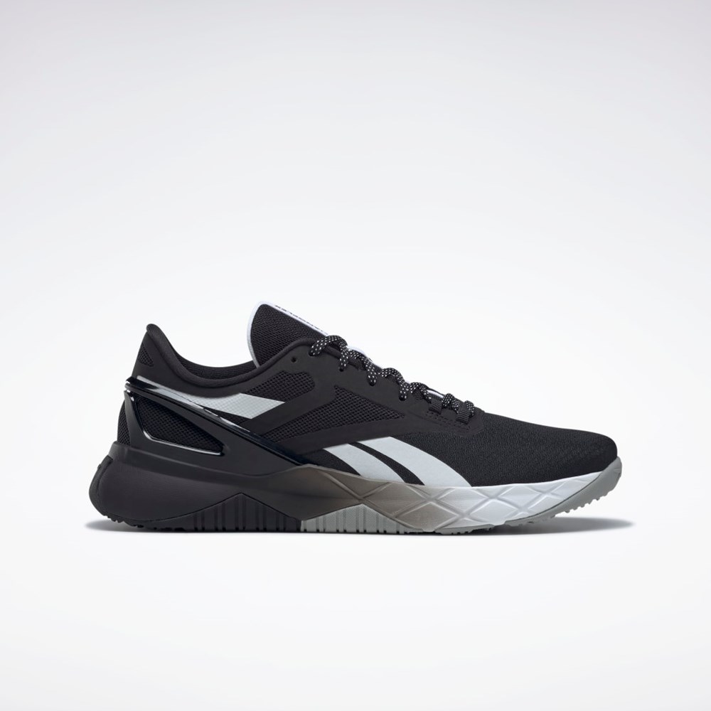 Reebok Nanoflex TR Tréninková Shoes Černé Bílé Šedé | UQAXI0958