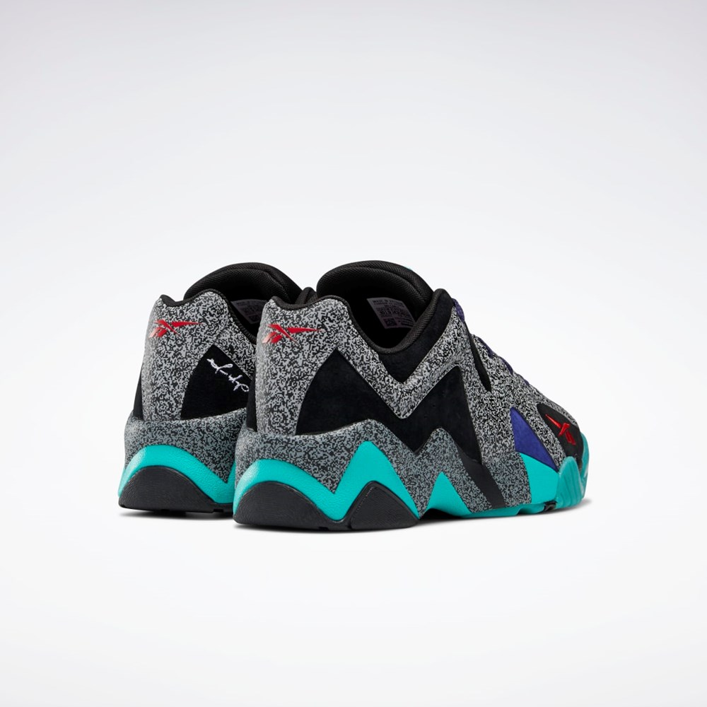 Reebok Nice Kicks Kamikaze II Low Basketball Shoes Černé Červené Šedé | NVJPH8174