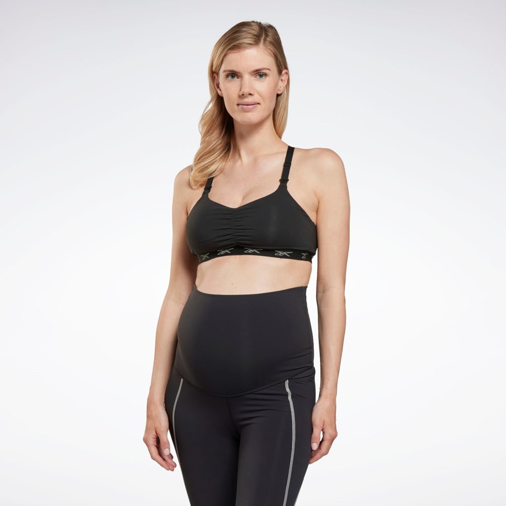 Reebok Nursing Sports Bra Černé | UEFVB4968