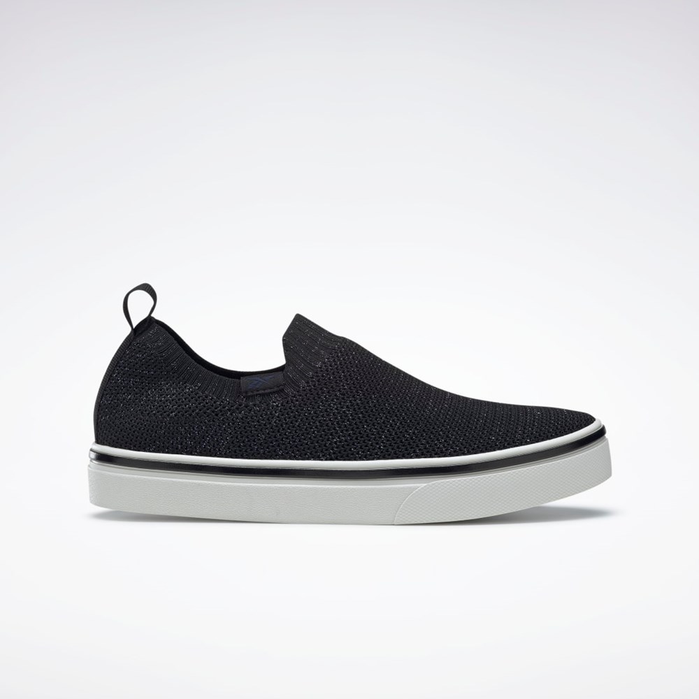 Reebok OnLux Slip-On Shoes Černé Šedé Bílé | XKILT7926