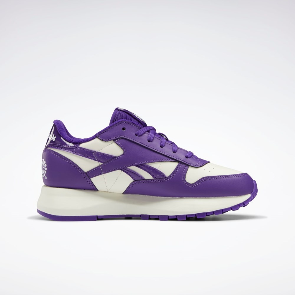 Reebok Popsicle Classic Leather SP Shoes Fialové Fialové | EPRSN1378