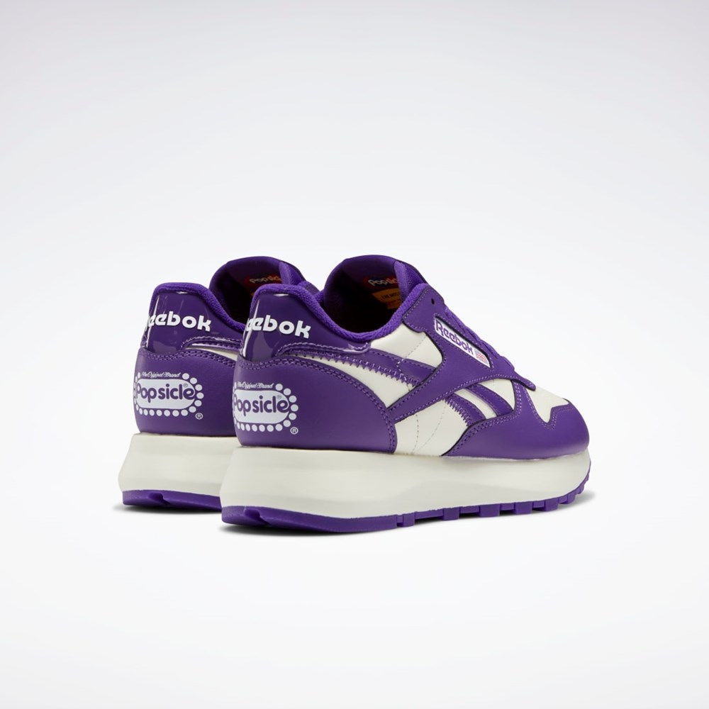 Reebok Popsicle Classic Leather SP Shoes Fialové Fialové | EPRSN1378