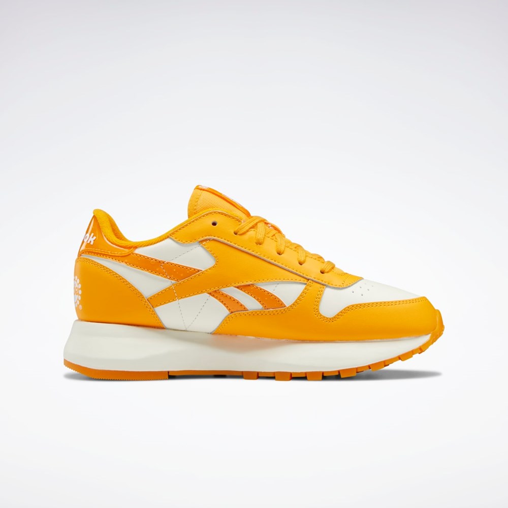 Reebok Popsicle Classic Leather SP Shoes Semi Fire Spark / Chalk / Semi Fire Spark | IWAMN0187