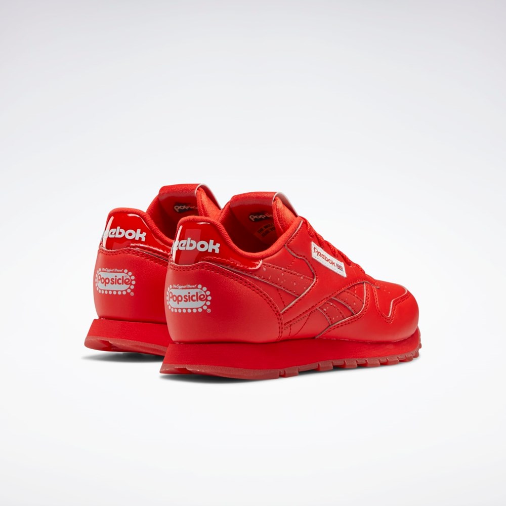 Reebok Popsicle Classic Leather Shoes - Preschool Červené Červené Červené | JFRWV5106