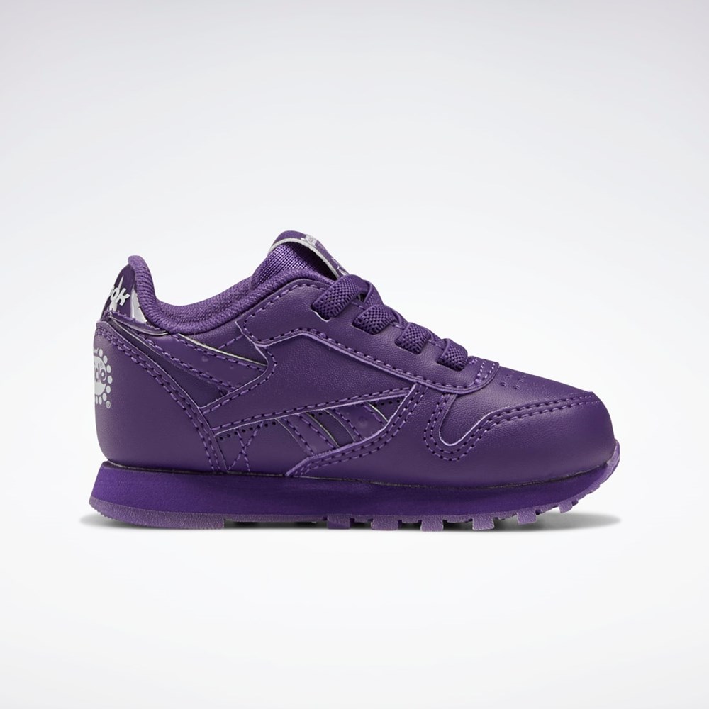 Reebok Popsicle Classic Leather Shoes - Toddler Fialové Fialové Fialové | ZPLHT2964