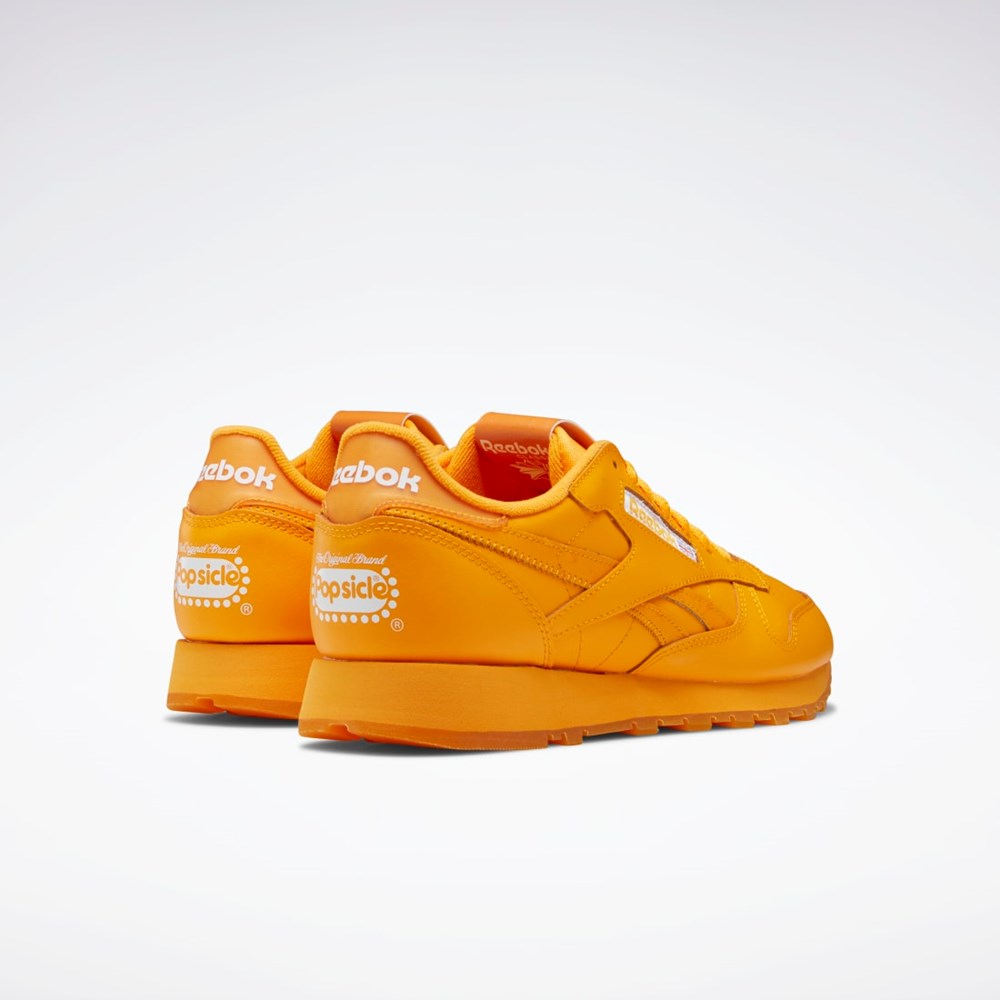 Reebok Popsicle Classic Leather Shoes Semi Fire Spark / Semi Fire Spark / Semi Fire Spark | RHVZP1824