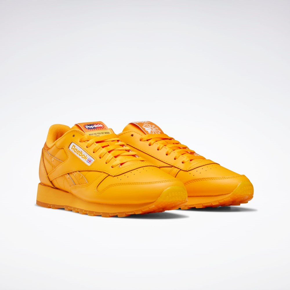 Reebok Popsicle Classic Leather Shoes Semi Fire Spark / Semi Fire Spark / Semi Fire Spark | WOSQE5804