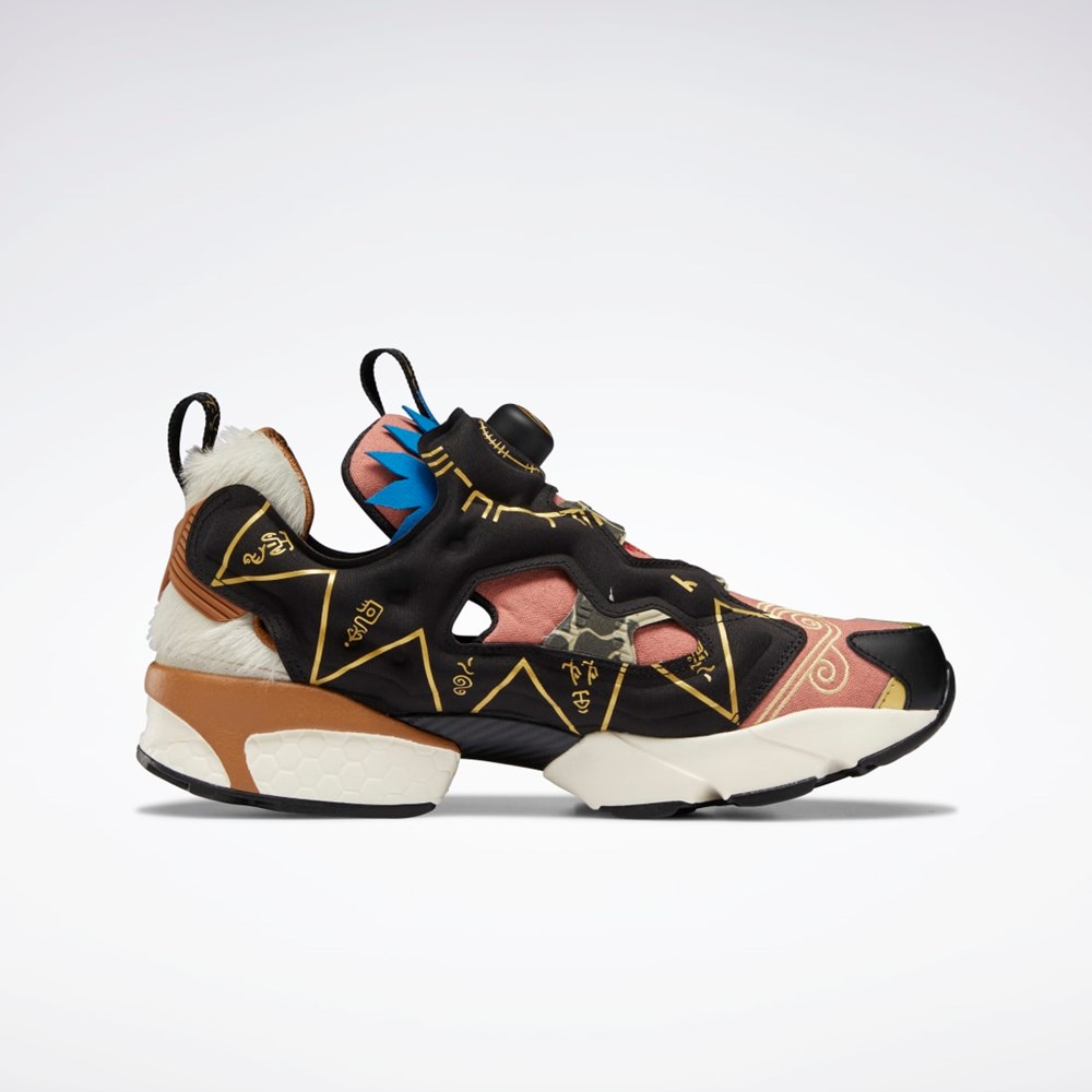 Reebok Power Rangers Instapump Fury 94 Shoes Černé Zlaté | ACLYH2173