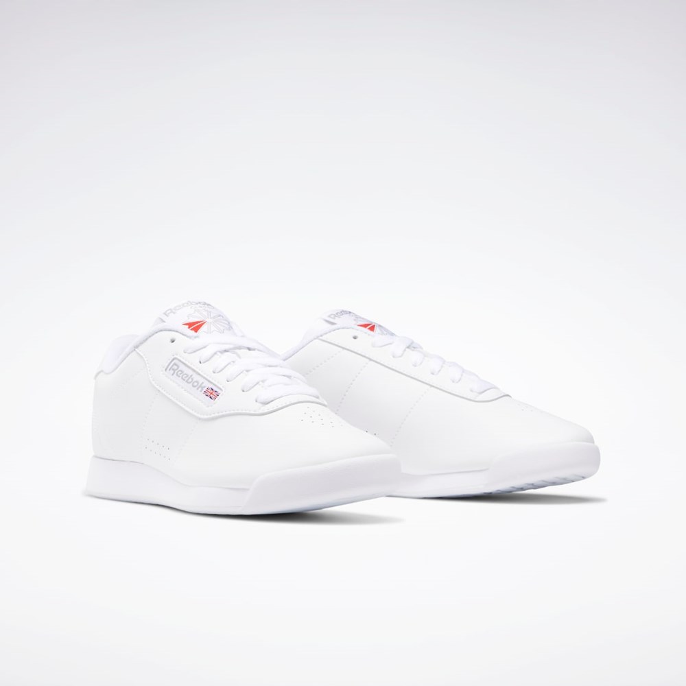 Reebok Princess Široké Shoes Bílé | DZFTE9784