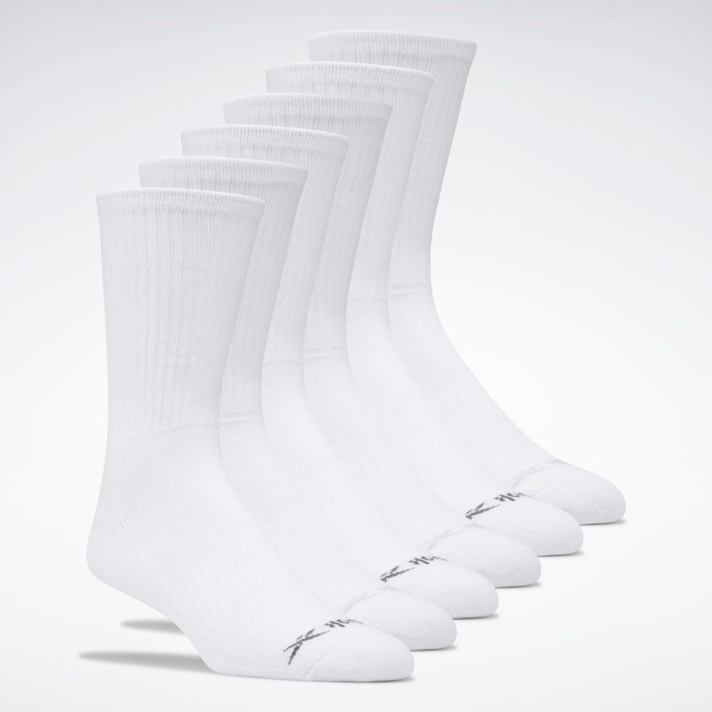 Reebok Reebok Basic Crew Socks 6 Pairs Multi | FEGVK0364