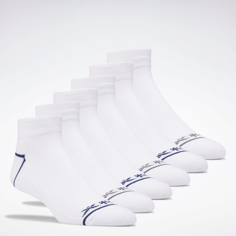 Reebok Reebok Basic Quarter Socks 6 Pairs Multi | TRGOJ0728