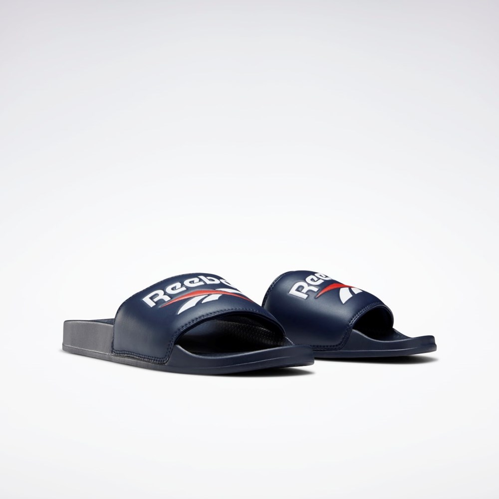 Reebok Reebok Classic Slides Tmavě Blankyt Bílé Červené | EJNOH3678