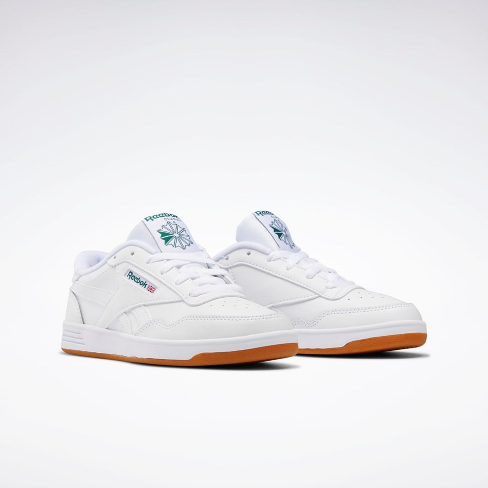 Reebok Reebok Club MEMT Shoes Bílé Zelene Bílé | FAHPE0231