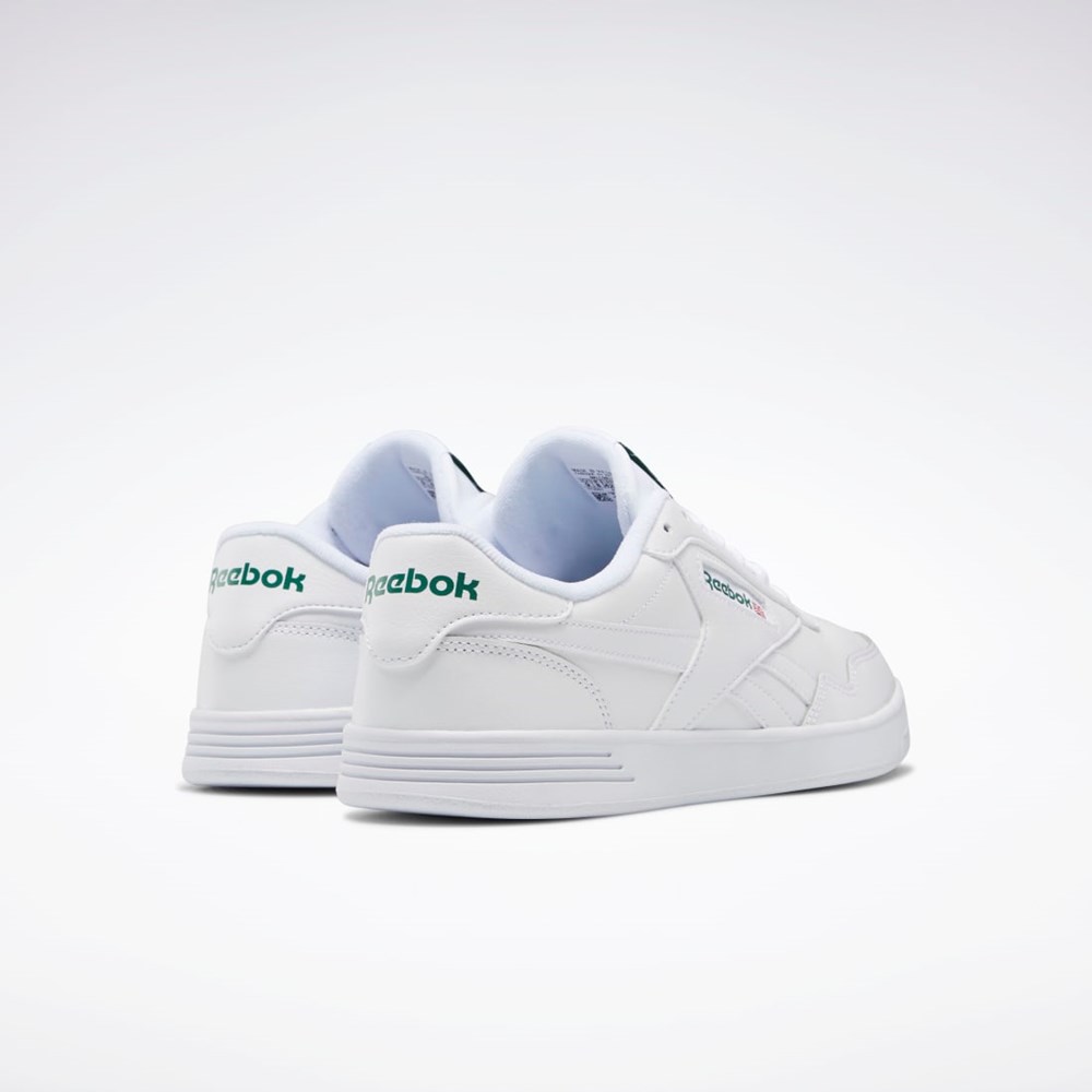 Reebok Reebok Club MEMT Široké Shoes Bílé Bílé Zelene | NADJO5214