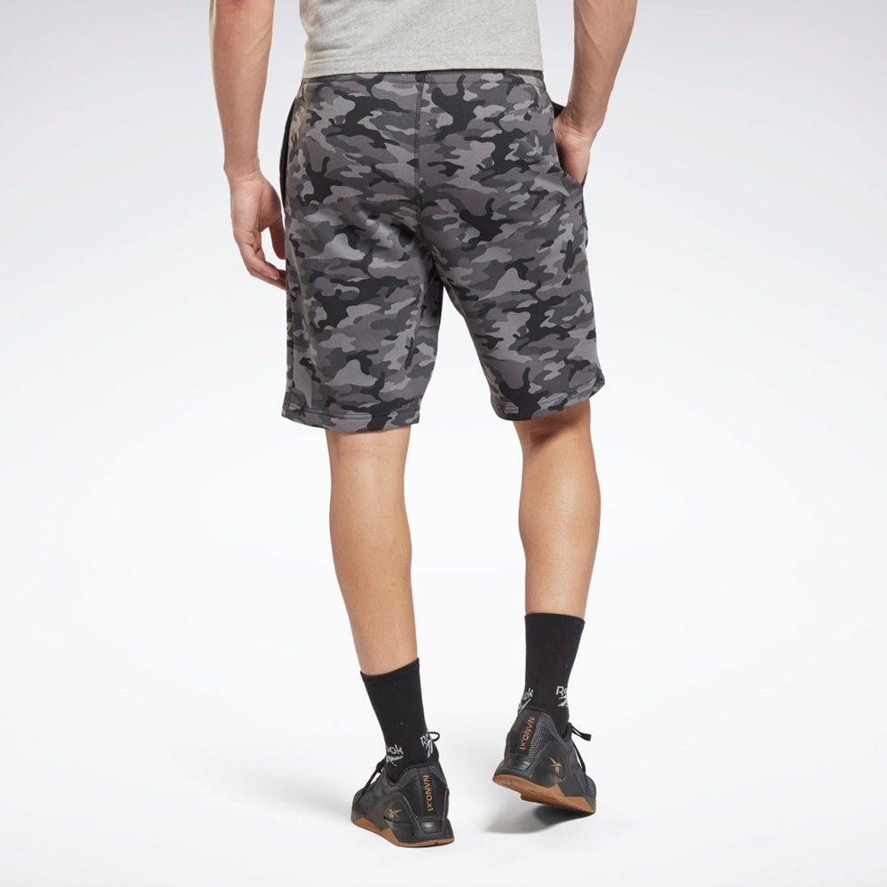 Reebok Reebok Identity Camo Shorts Černé | ULTPI8763