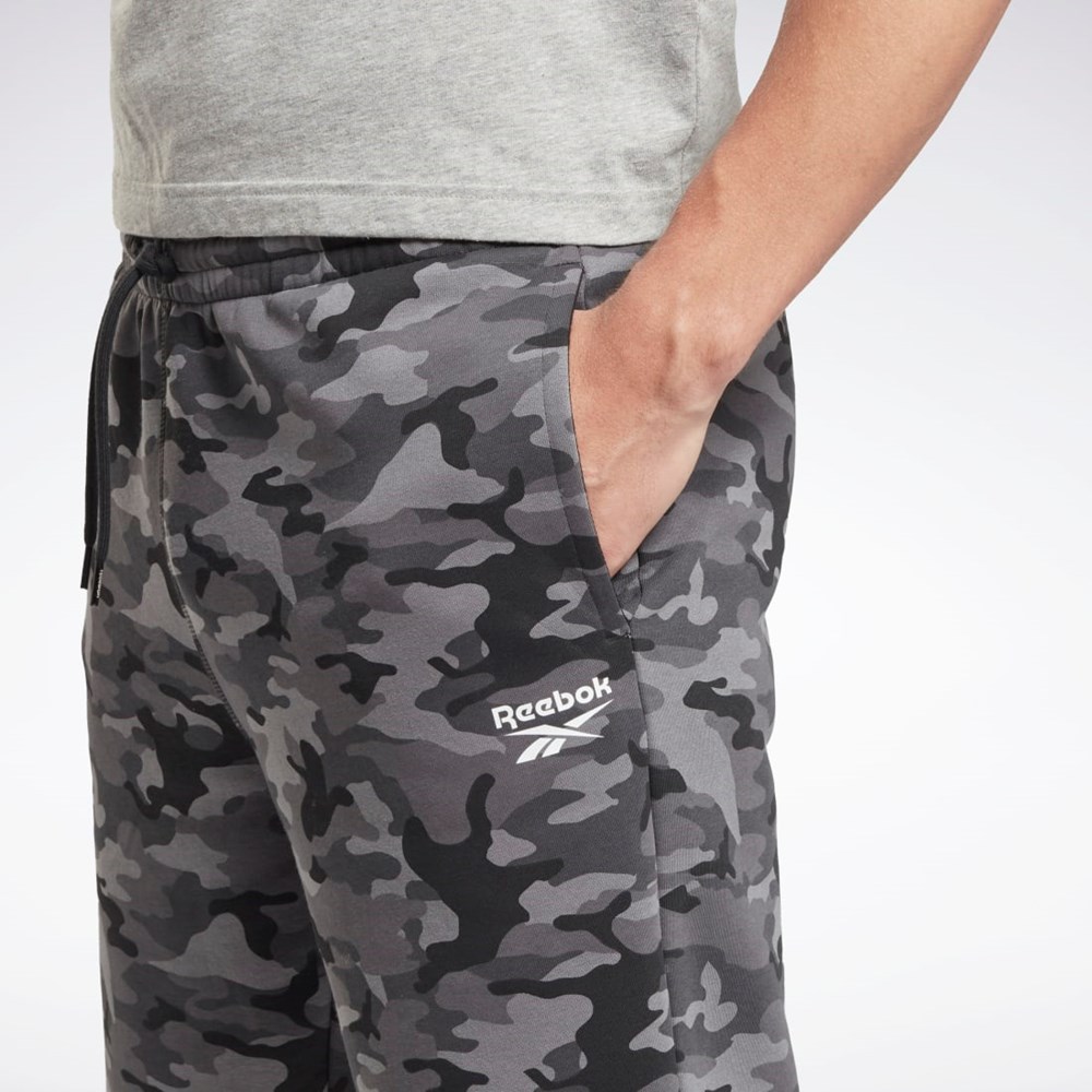 Reebok Reebok Identity Camo Shorts Černé | ULTPI8763