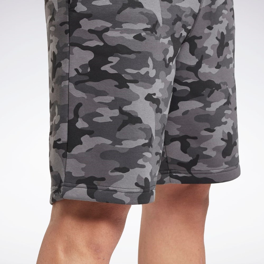 Reebok Reebok Identity Camo Shorts Černé | ULTPI8763