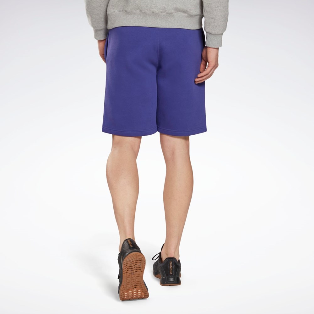 Reebok Reebok Identity Fleece Shorts Fialové | FYCBN0854