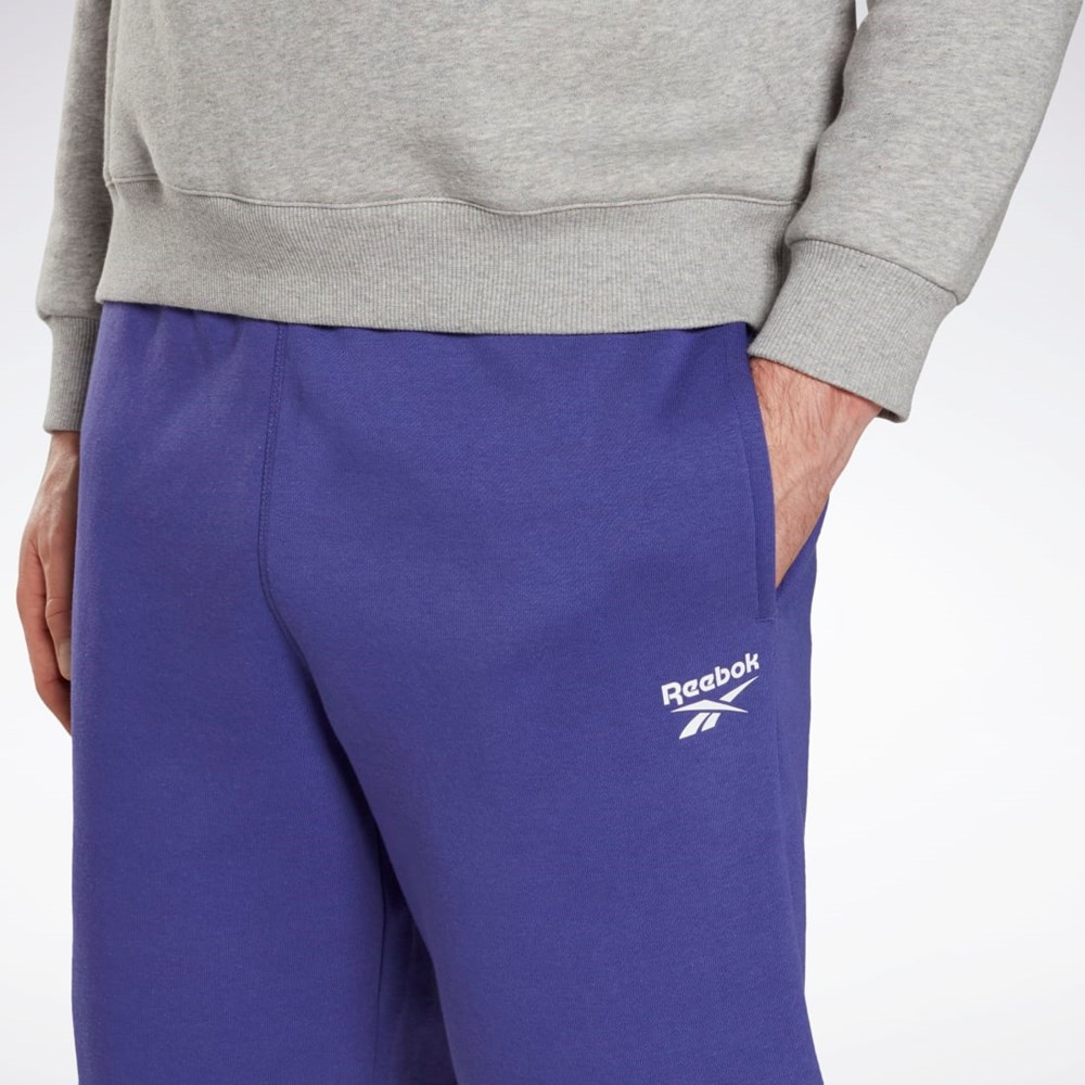 Reebok Reebok Identity Fleece Shorts Fialové | FYCBN0854