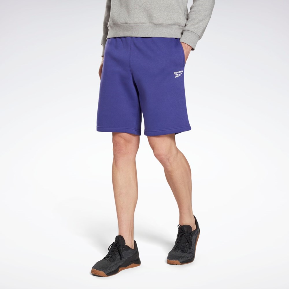 Reebok Reebok Identity Fleece Shorts Fialové | FYCBN0854