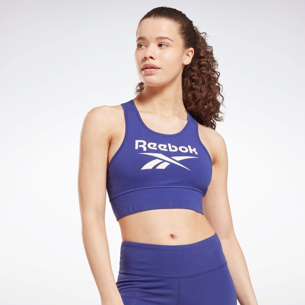 Reebok Reebok Identity Sports Bra Fialové | OSJZB0279