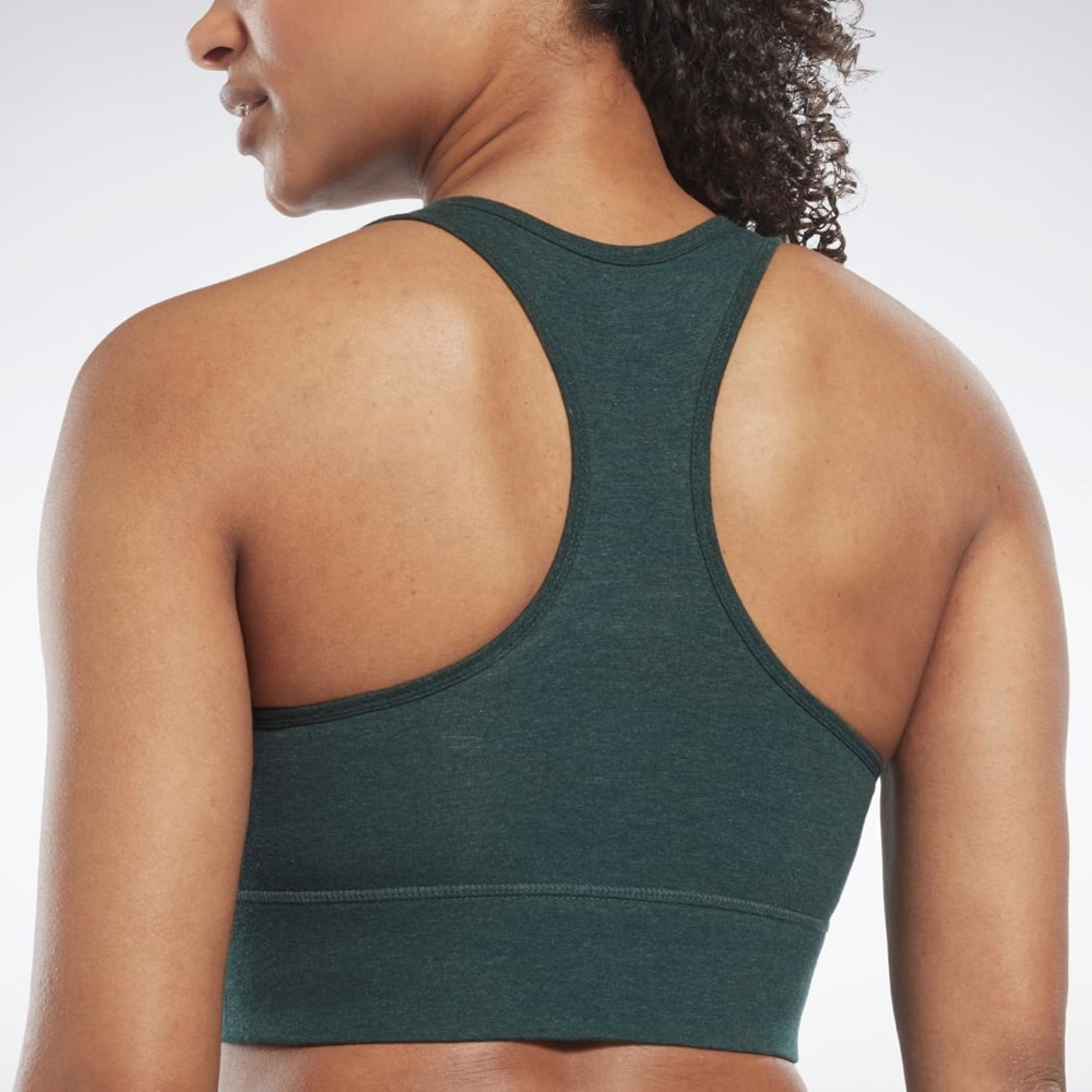 Reebok Reebok Identity Sports Bra Zelene | PSGLK9560