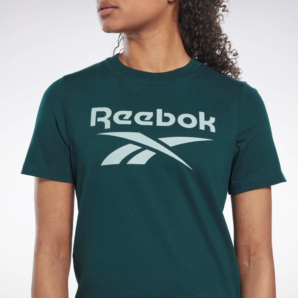 Reebok Reebok Identity T-Shirt Zelene | HAMRS9063