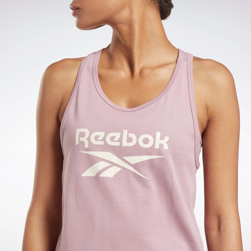 Reebok Reebok Identity Tank Top Infused Lilac | CWNTL9436