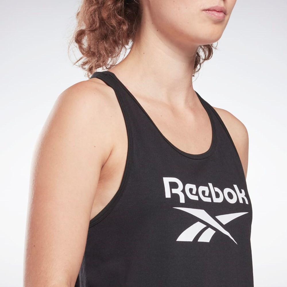 Reebok Reebok Identity Tank Top Černé | MXDIH5439