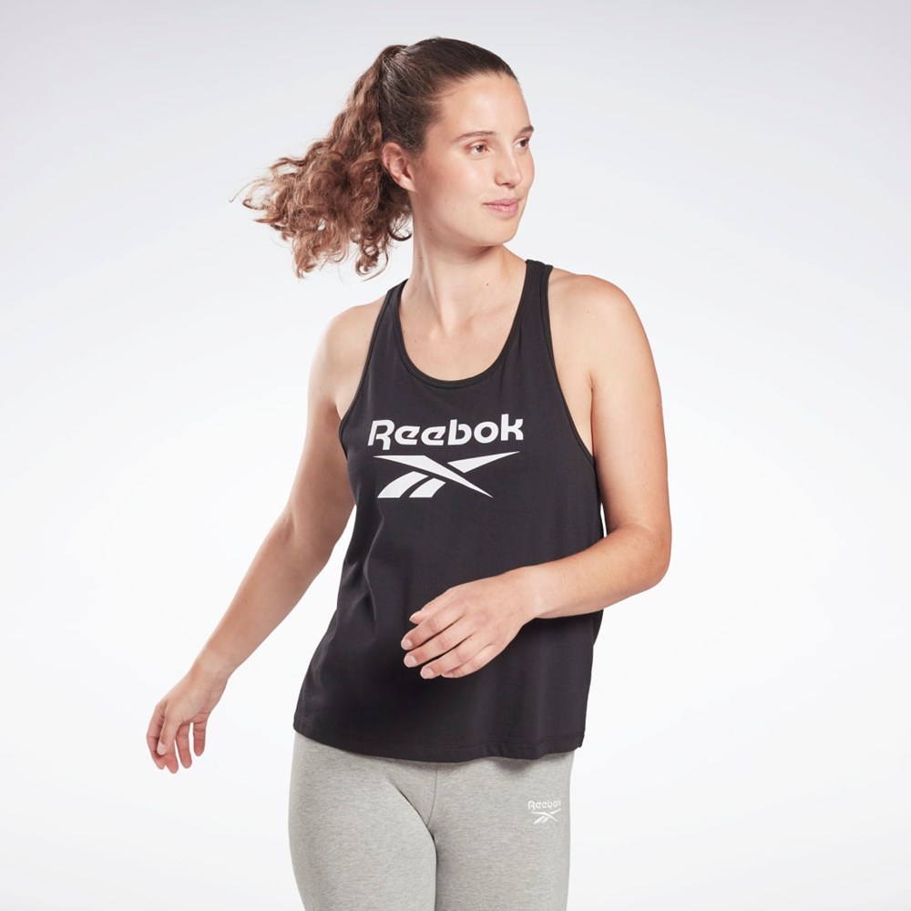 Reebok Reebok Identity Tank Top Černé | MXDIH5439