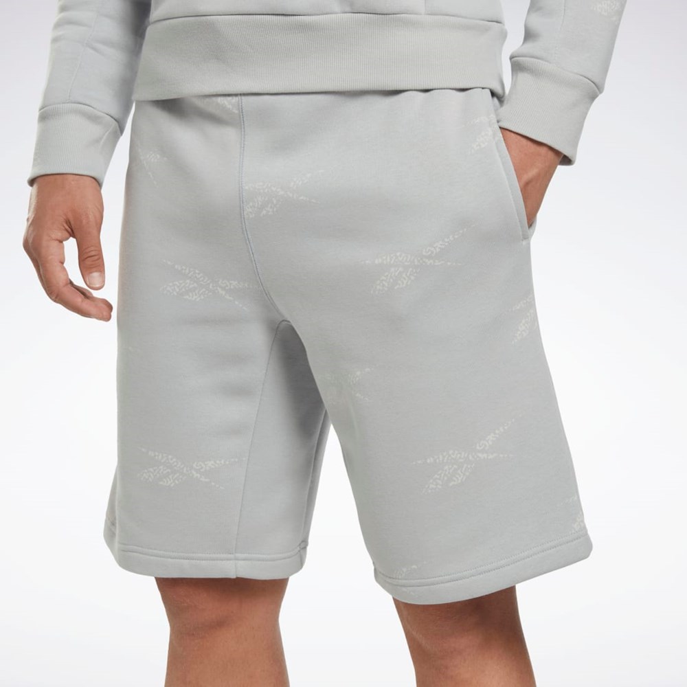 Reebok Reebok Identity Vector Fleece Shorts Šedé | ZHAWM8067