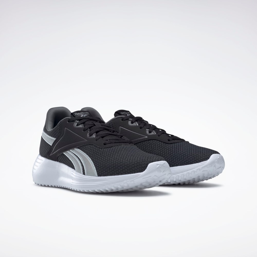 Reebok Reebok Lite 3 Běžecké Shoes Černé Stříbrné Šedé | VQYMS2301