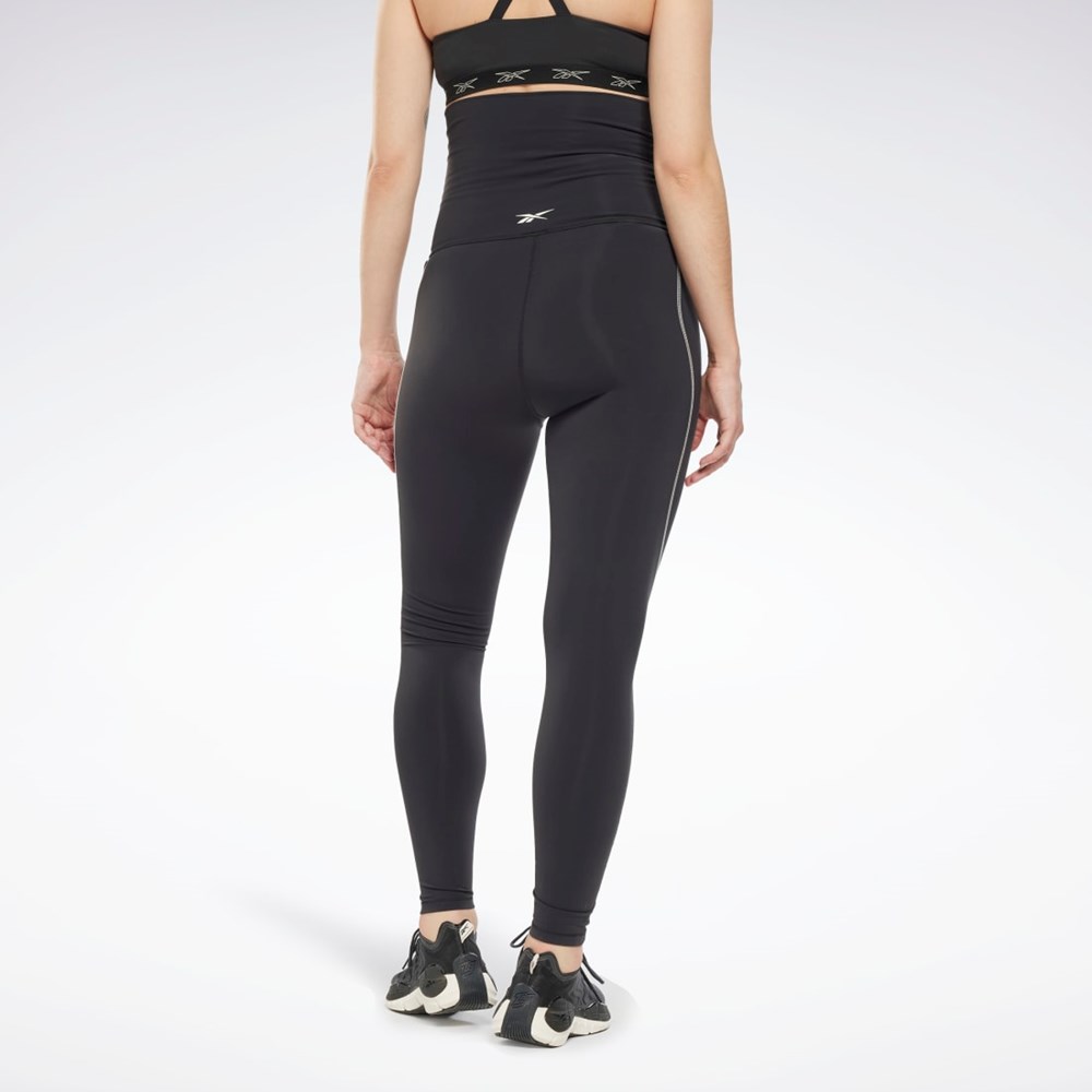 Reebok Reebok Lux 2.0 Maternity Leggings Černé | PBEIG2134