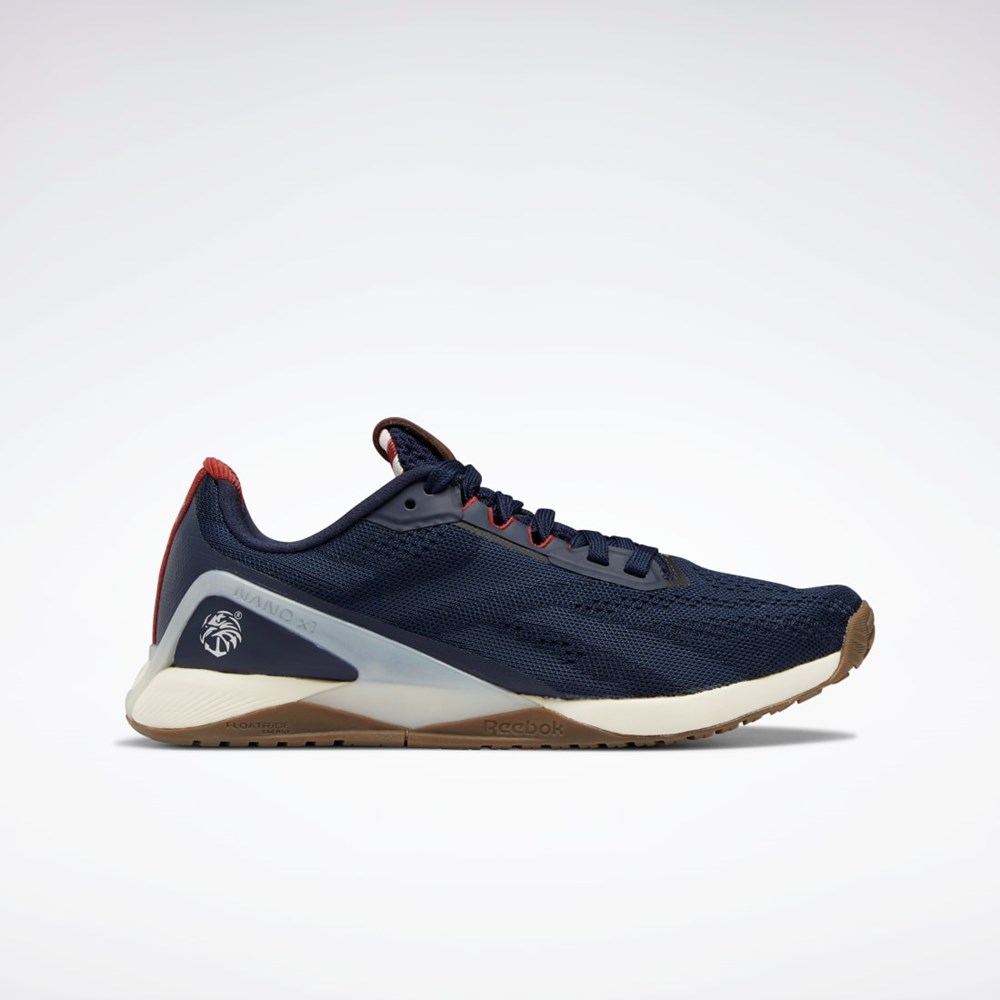 Reebok Reebok Nano X1 Shoes Tmavě Blankyt Červené Bílé | ATWQK1568