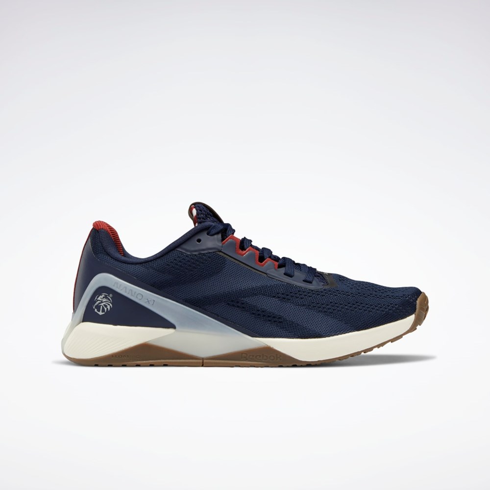 Reebok Reebok Nano X1 Shoes Tmavě Blankyt Červené Bílé | GIVCW5390