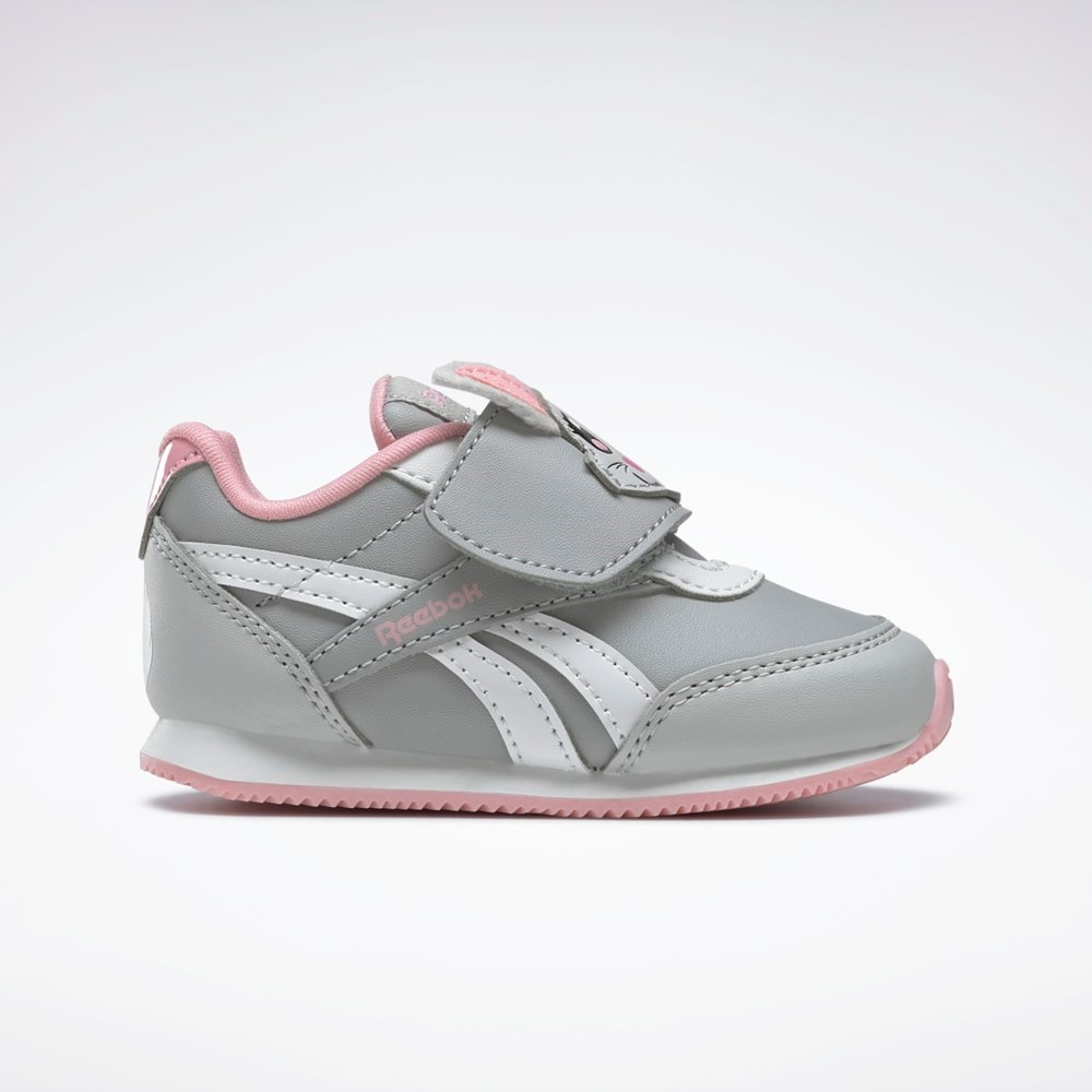 Reebok Reebok Royal Classic Jogger 2 KC Shoes - Toddler Šedé Šedé Růžové | VWIFP6789