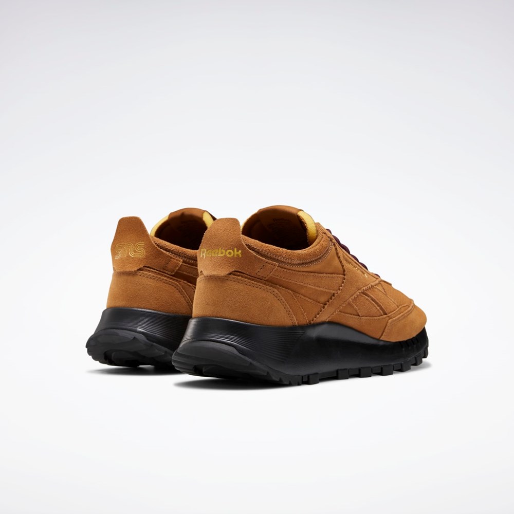 Reebok SNS Classic Leather Legacy Shoes Hnědé Vínové Zlaté | CFPDQ5436