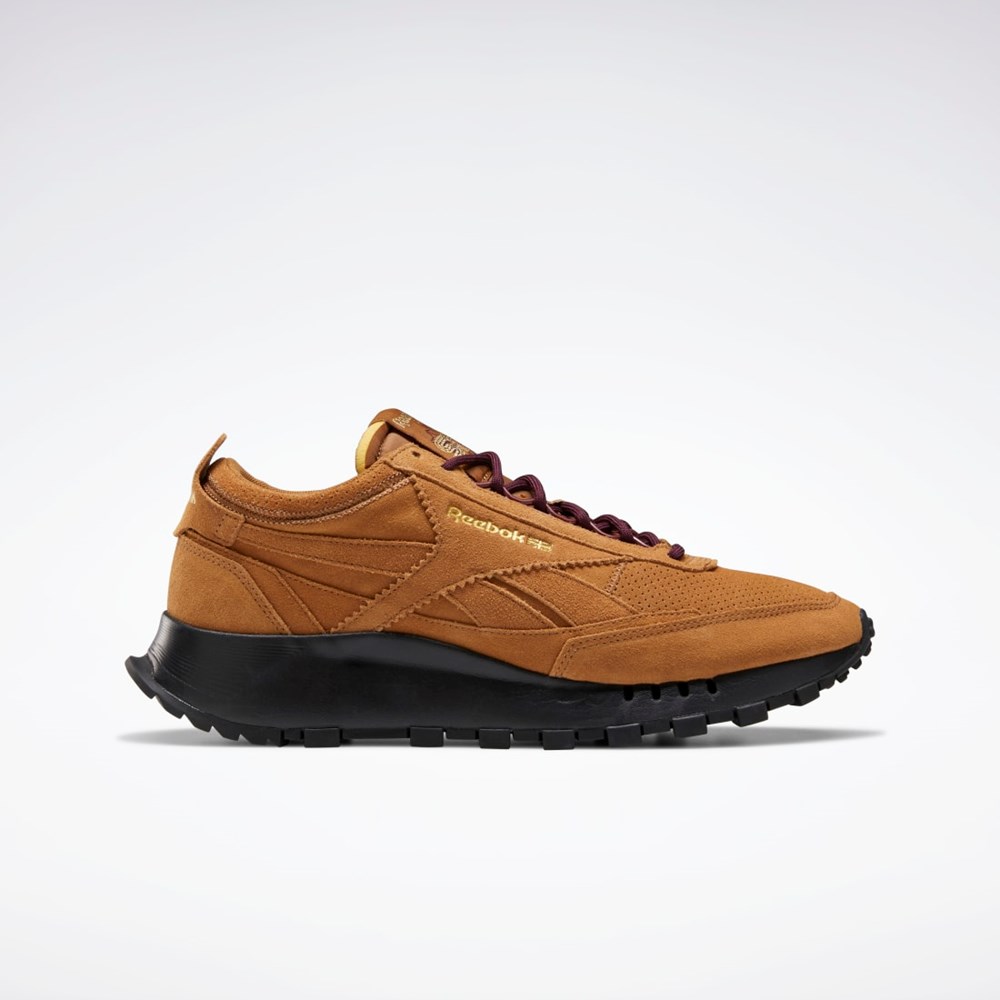 Reebok SNS Classic Leather Legacy Shoes Hnědé Vínové Zlaté | CFPDQ5436