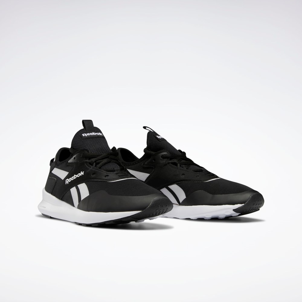 Reebok Spark Run Shoes Černé Bílé Stříbrné | CYNAI4093