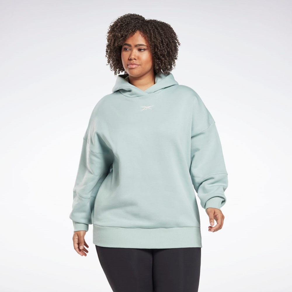 Reebok Studio Recycled Oversize Hoodie (Plus Size) Šedé | LVYXK5963