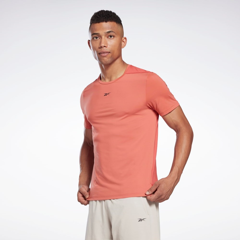 Reebok Tech Style Activchill Move T-Shirt Rhodonite | KDLTR5021