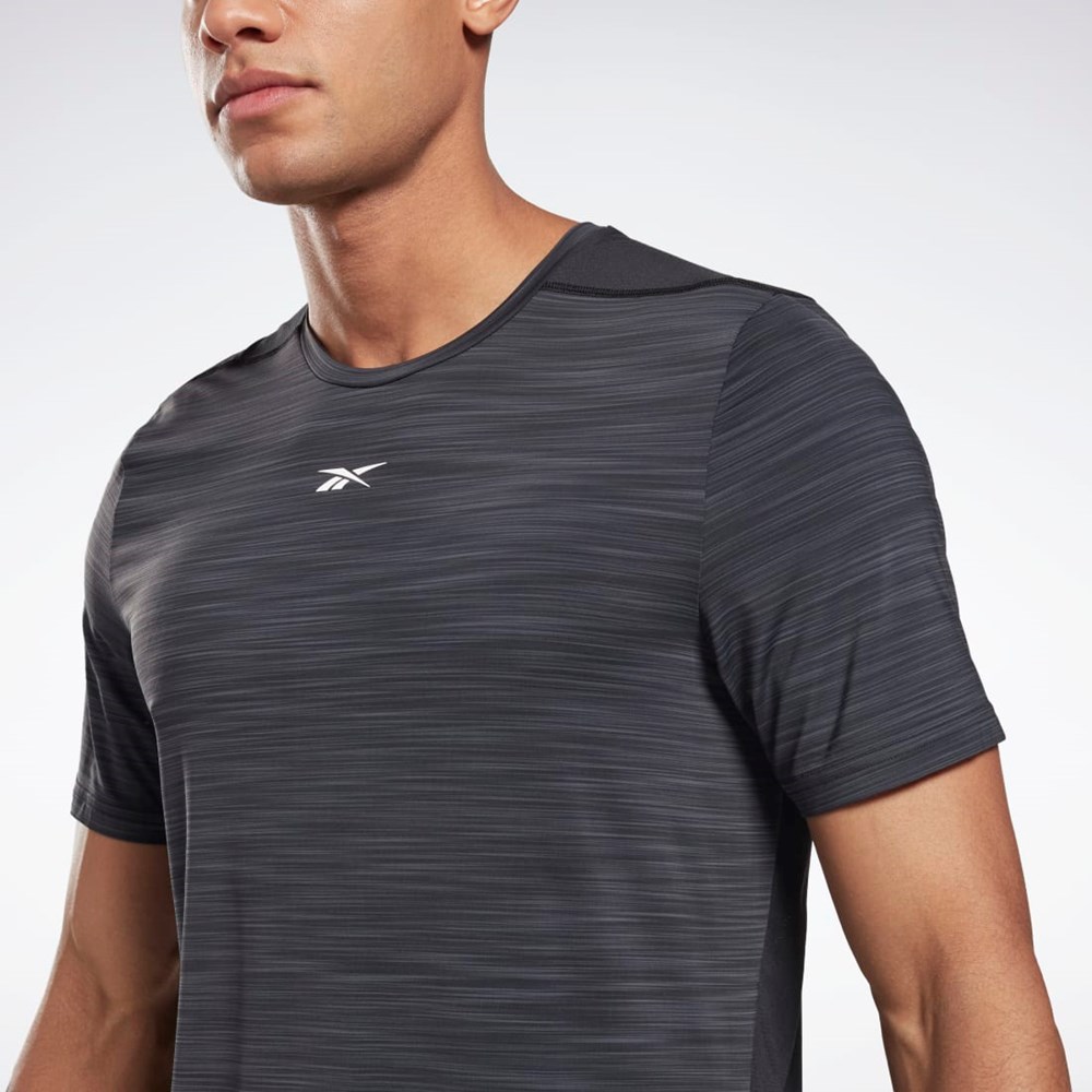 Reebok Tech Style Activchill Move T-Shirt Černé | XZBGS5310