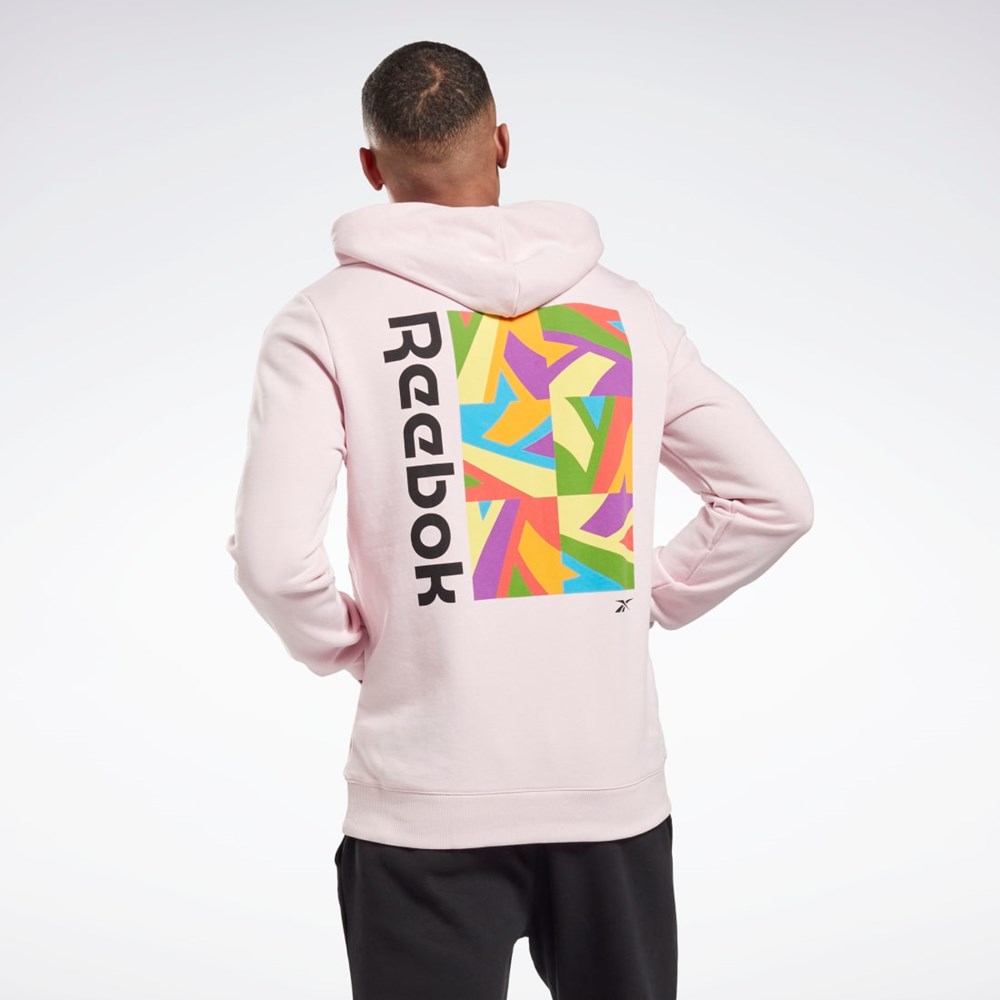 Reebok Tech Style Pride Grafická Sweatshirt Frost Berry | NREVC6084