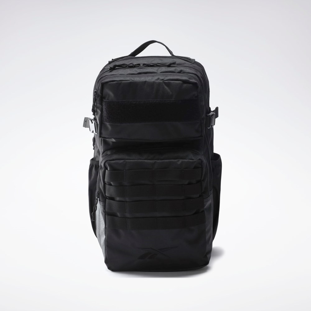 Reebok Tréninková Day Backpack Černé Černé Černé | VLSWU5869