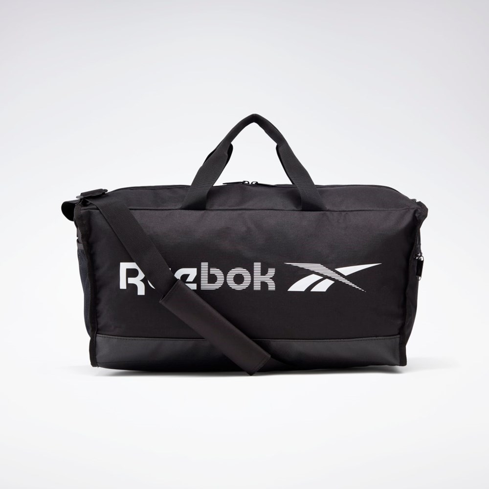 Reebok Tréninková Essentials Duffel Bag Medium Černé Bílé | EKIRJ2467