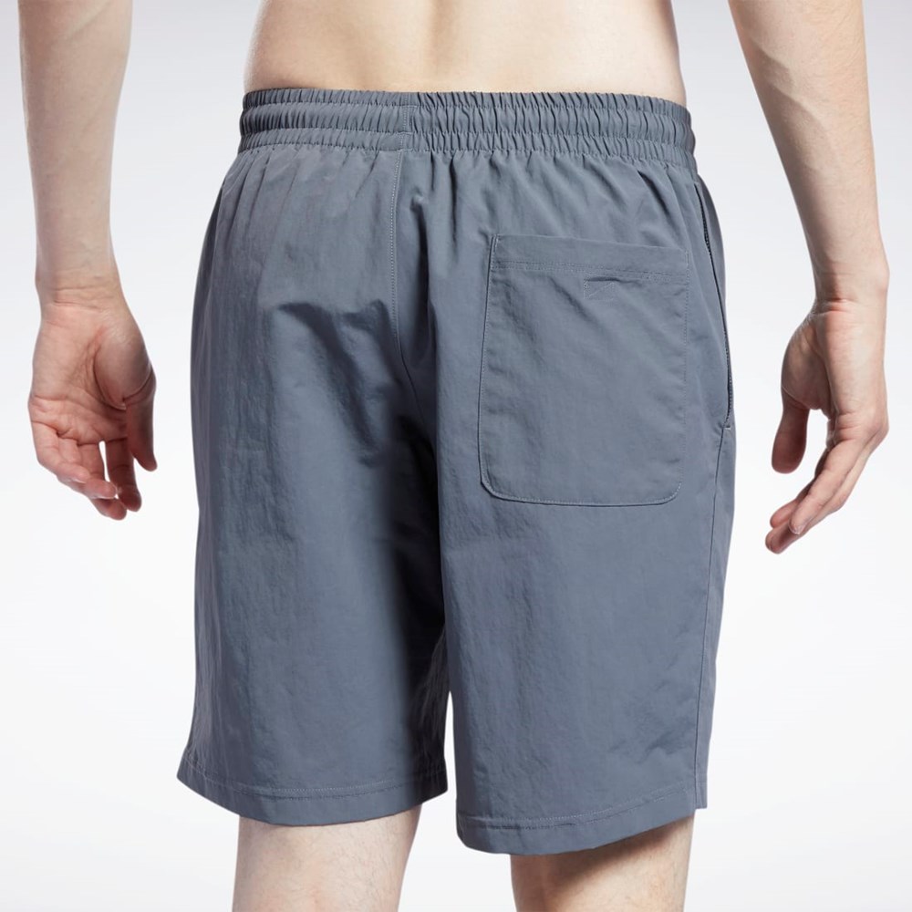 Reebok Tréninková Essentials Utility Shorts Šedé | AXNBY9086